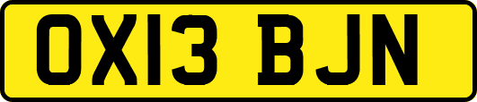 OX13BJN