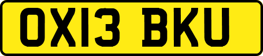 OX13BKU