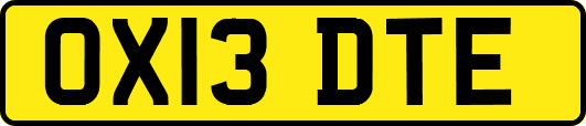 OX13DTE