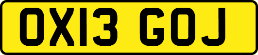 OX13GOJ