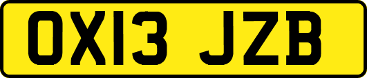 OX13JZB