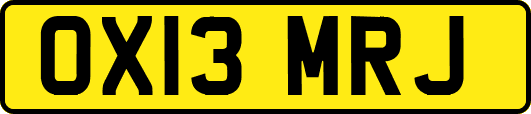 OX13MRJ