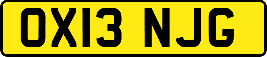 OX13NJG