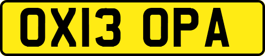 OX13OPA