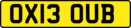 OX13OUB