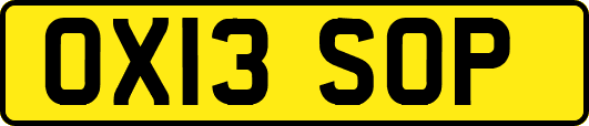 OX13SOP