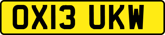 OX13UKW