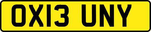 OX13UNY