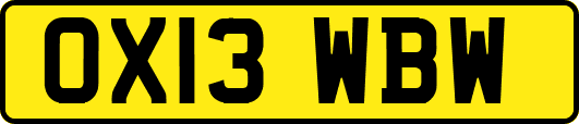 OX13WBW