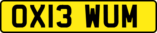 OX13WUM
