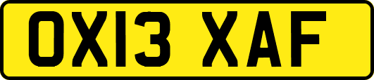 OX13XAF