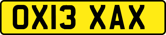 OX13XAX