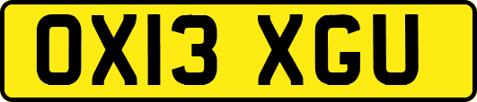 OX13XGU