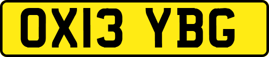 OX13YBG
