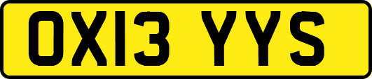 OX13YYS