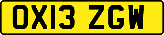 OX13ZGW