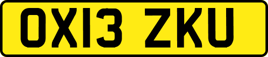 OX13ZKU