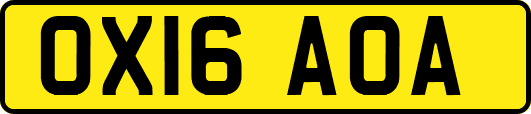 OX16AOA