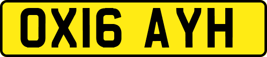 OX16AYH