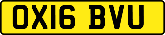 OX16BVU