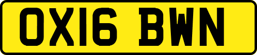 OX16BWN