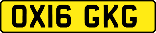 OX16GKG