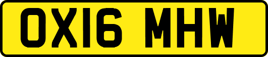 OX16MHW