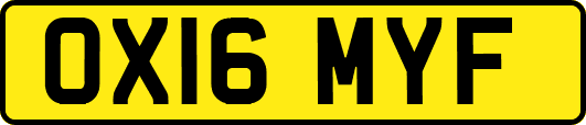 OX16MYF