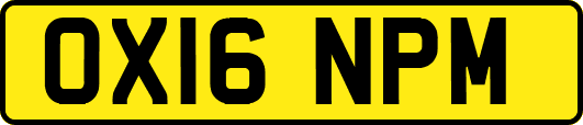 OX16NPM