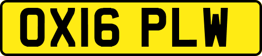 OX16PLW