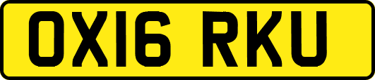 OX16RKU