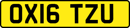 OX16TZU