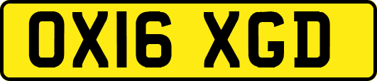 OX16XGD