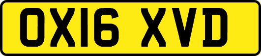 OX16XVD