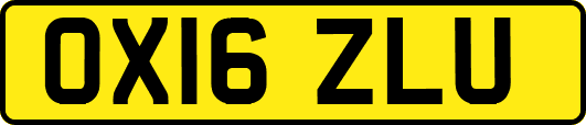 OX16ZLU