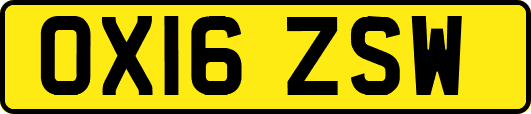 OX16ZSW