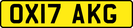 OX17AKG