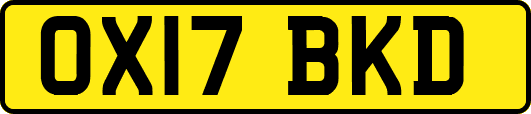 OX17BKD