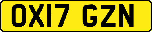 OX17GZN