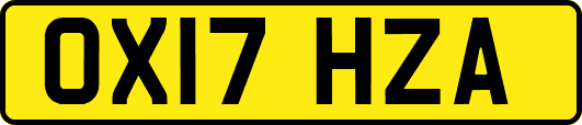 OX17HZA