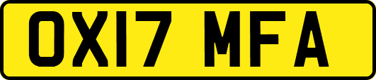 OX17MFA