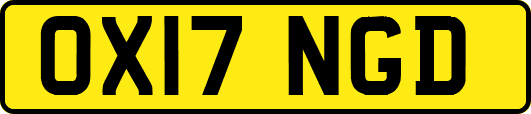 OX17NGD
