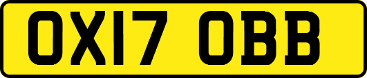 OX17OBB