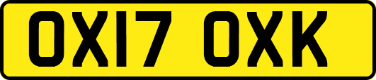 OX17OXK