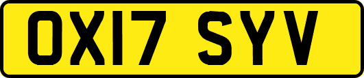 OX17SYV