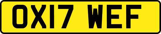 OX17WEF