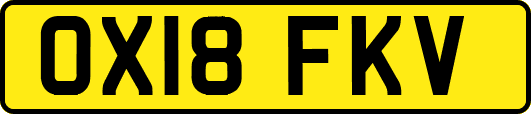 OX18FKV