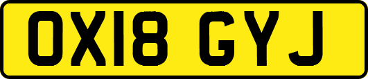 OX18GYJ
