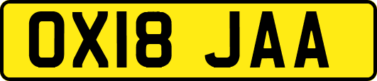 OX18JAA