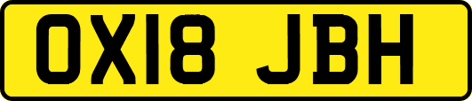 OX18JBH